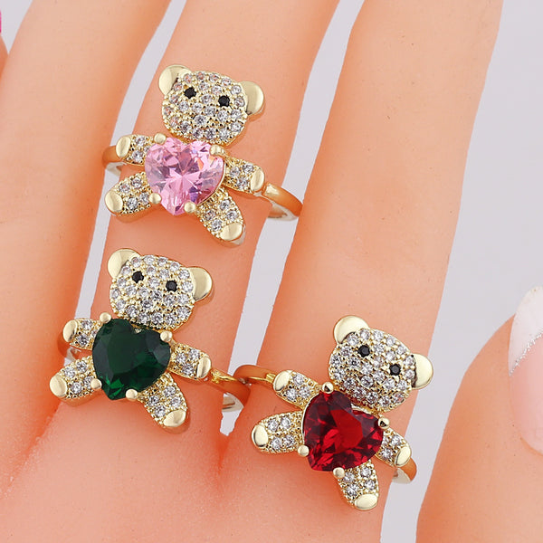 IG Style Women Animal Chinese Zodiac Animal Copper Rings