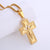 Retro Unisex Vintage Cross Cross Titanium Steel Electroplating Pendants