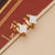 Expressive Bear Crown Chinese Zodiac Animal Star Stainless Steel Electroplating Earrings