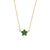 Fashion Flower Geometric Stainless Steel 18K Gold Plated Necklaces