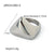 IG Style Sphere Geometric Stainless Steel 18K Gold Plated Rings