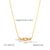 IG Style Chain Geometric Stainless Steel Electroplating Necklaces