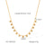 IG Style Chain Geometric Stainless Steel Electroplating Necklaces