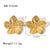 Vintage Retro Butterfly Chinese Zodiac Animal Stainless Steel Electroplating Earrings