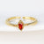 IG Style Women Crown Heart Circle Copper Electroplating Rings