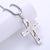 Unisex Hip Hop Cross Cross Titanium Steel Electroplating Pendants