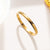 Titanium Steel 18K Gold Plated Bangles