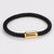 Unisex Minimalist Metal Retro Vintage U-Shape Leather Bangles