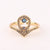 IG Style Women Diamond Metal Eye Copper Electroplating Rings