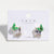 Moderate Luxury Heart Geometric Mixed Material Stud Earrings