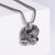 Unisex Punk Metal Retro Vintage Chinese Zodiac Animal Stainless Steel Polishing Pendants