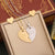 Fashion Heart Stainless Steel Electroplating Necklaces