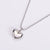 Japanese / Korean Women Metal Diamond Crown Stainless Steel Electroplating Pendants