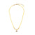 Fashion Geometric Stainless Steel 18K Gold Plated Necklaces