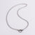 Elegant Stripe Geometric U-Shape Stainless Steel Electroplating Necklaces