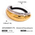 Minimalist Circle Stainless Steel Electroplating Hair Ties