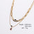 IG Style Chain Stainless Steel Electroplating Necklaces