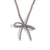 Fashion Bowknot Stainless Steel 18K Gold Plated Necklaces