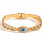 Fashion Circle Stainless Steel 18K Gold Plated Bangles