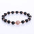 Retro Unisex Vintage Geometric Agate Electroplating Beaded Bracelets