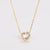 IG Style Heart Stainless Steel Electroplating Necklaces