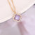 Women Fashion Flower Alloy Electroplating Necklaces