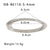 IG Style Circle Sphere Stainless Steel Electroplating Bangles