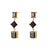 Geometric Stainless Steel 18K Gold Plated Earrings