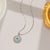 Letter Text Number Titanium Steel 18K Gold Plated Necklaces