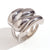 Fashion Creative Circle Geometric Stainless Steel 18K Gold Plated Rings