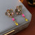 Medieval Droplet Animal Geometric Droplet Flower Chinese Zodiac Artificial Pearl Diamond Inlay Earrings