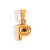 Minimalist Letter Stainless Steel 18K Gold Plated Jewelry Making