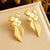 Women Fashion Bowknot Stainless Steel Electroplating Jewelry Sets