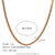 Minimalist Stripe Geometric Stainless Steel 18K Gold Plated Necklaces