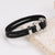 Retro Men Vintage Geometric Leather Bangles