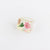 Cartoon Women Flower Fruit Plastic Rings