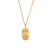 Fashion Geometric Stainless Steel 18K Gold Plated Necklaces