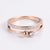 Minimalist Stainless Steel Electroplating Rings