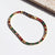 Women Round Geometric Copper Diamond Inlay Bracelets