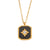 Geometric Stainless Steel 18K Gold Plated Necklaces