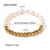 Women IG Style Pearl Geometric Stainless Steel 18K Gold Plated Bracelets