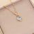 Women IG Style Heart Alloy Electroplating Necklaces