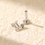 925 Sterling Silver Expressive Zodiac Sign Silver Electroplating Stud Earrings