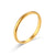 Women Fashion Circle Geometric Stainless Steel 18K Gold Plated Rings