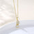 Women Minimalist Geometric Metal Stainless Steel Electroplating Necklaces