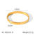 IG Style Round Stainless Steel Electroplating Bangles