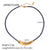 IG Style Circle Stainless Steel Electroplating Necklaces