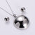 Women Korean Geometric Metal Doll Stainless Steel Pendants