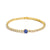 Moderate Luxury Women Round Geometric Gold Plating Diamond Inlay Bracelets