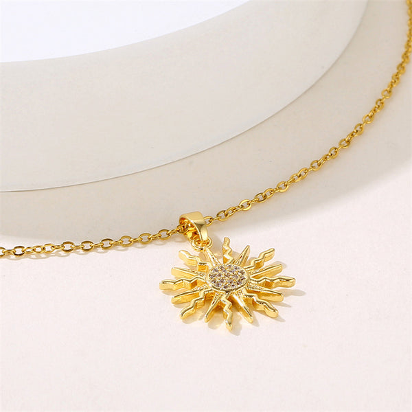 Minimalist Cosmos Star Stainless Steel Electroplating Necklaces